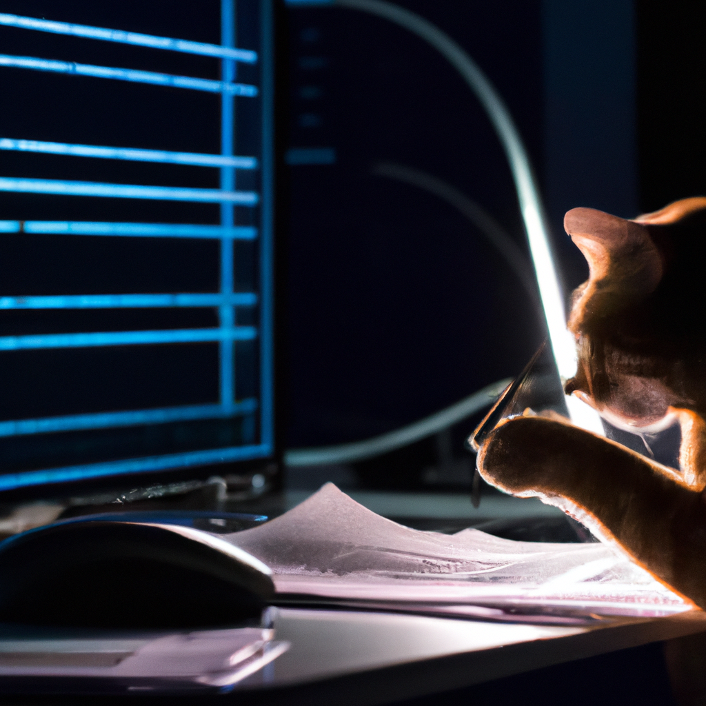 Investigación periodística: periodista con documentos, fuentes y lupa